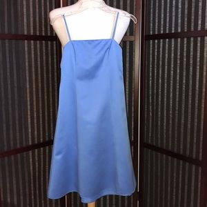 Girls David’s Bridal junior bridesmaids dress